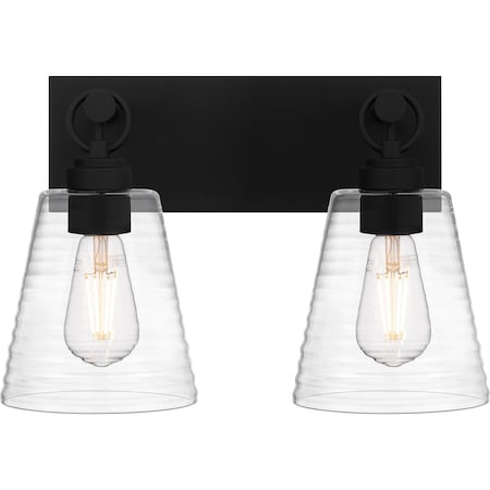 Quoizel Dacosta Bath 2 Lights Earth Black DAC8615EK